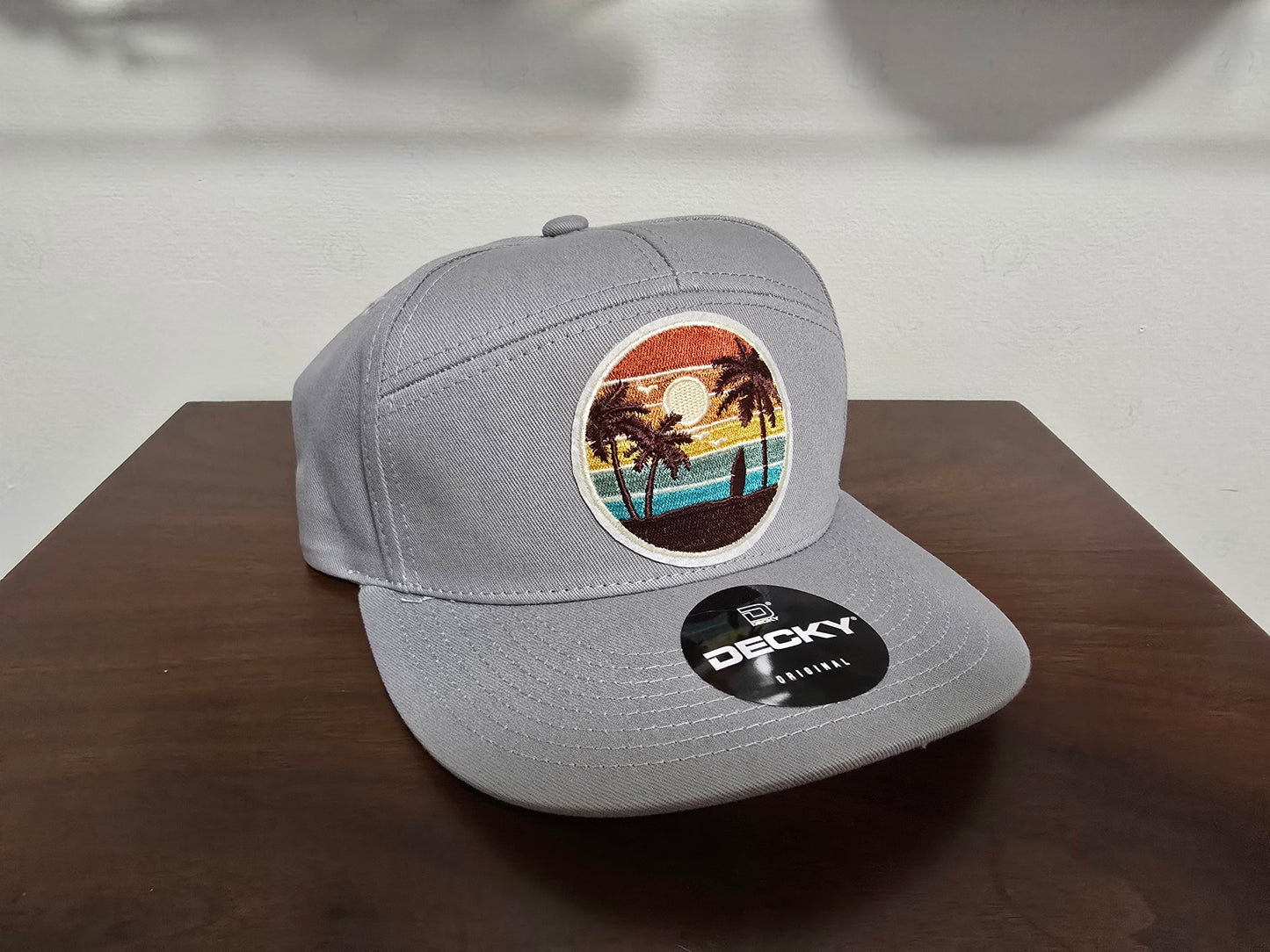 New Style Snap Back Hat with palm trees Patch