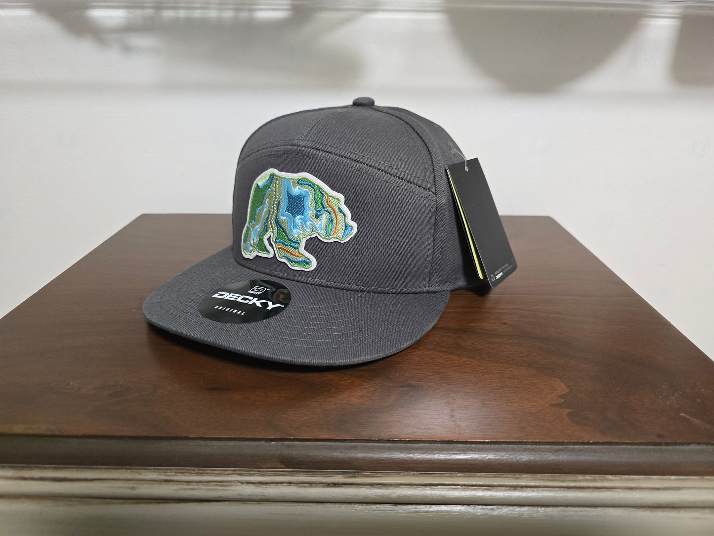 New Style Snap Back with Bear Patch